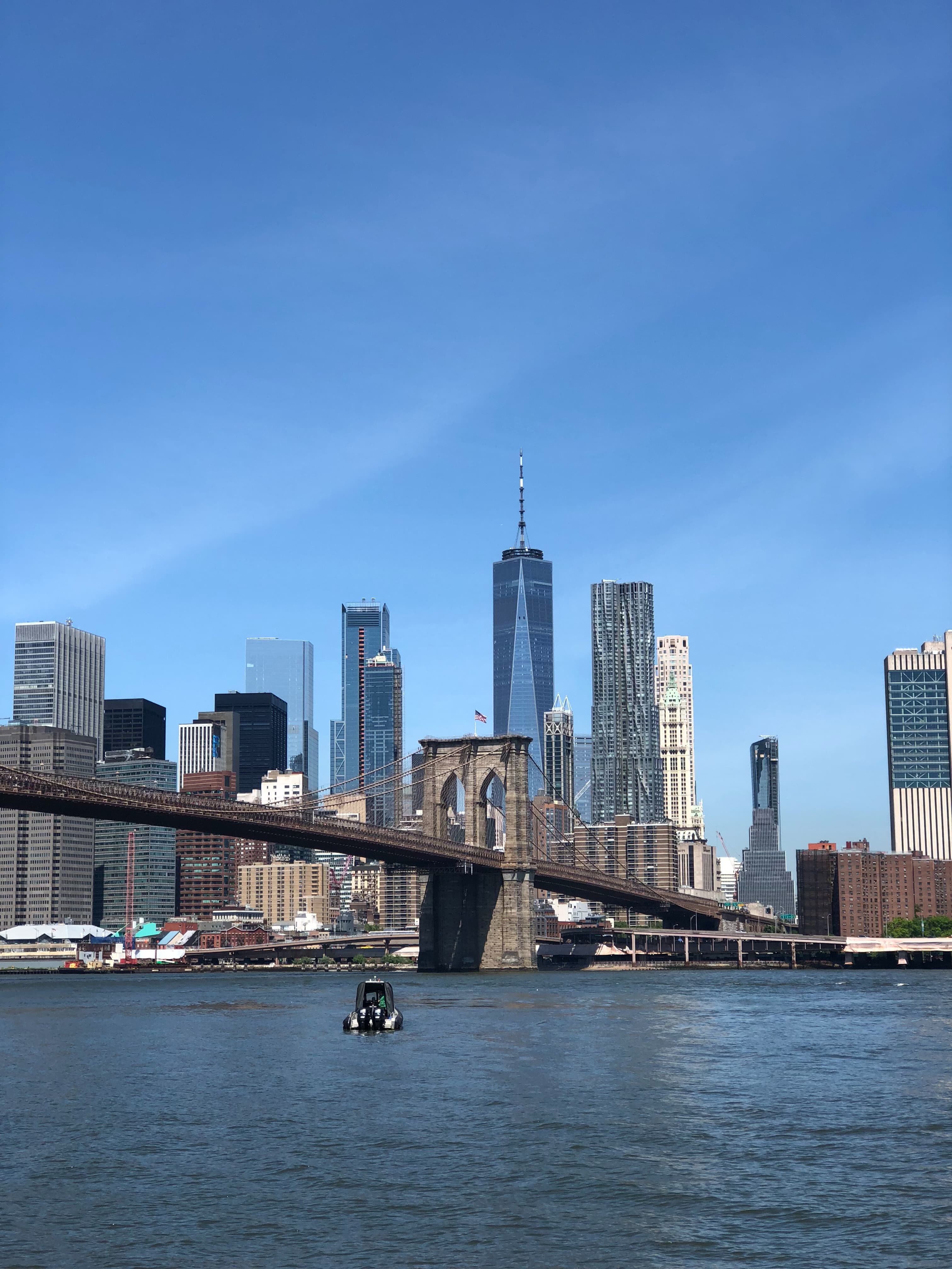 Jersey City and NYC skyline